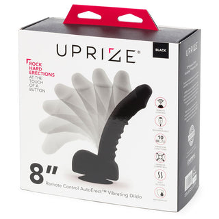 Uprize Remote Control Rising Vibrating Realistic Dildo