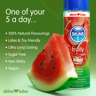 Skins Watermelon Water Based Lubricant