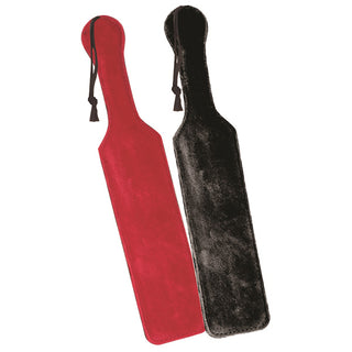 Sportsheets Leather Paddle with Black Fur Side
