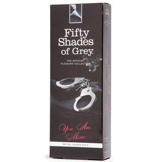 Fifty Shades of Grey You Are Mine Metal Handcuffs