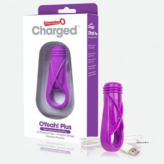 Screaming O Charged OYeah! Plus Rechargeable Vibe Ring