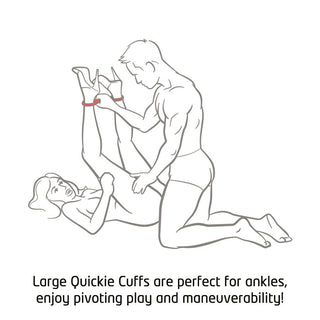 Quickie Cuffs Red