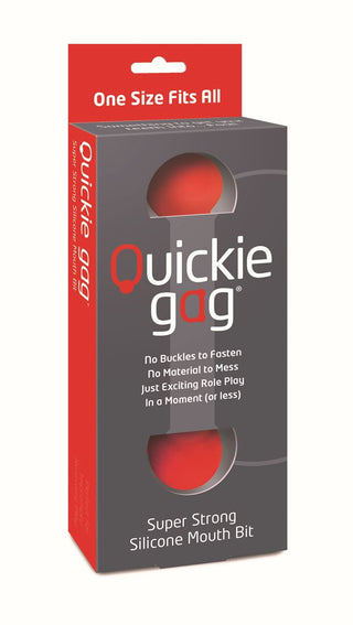 Quickie Gag Mouth Bit - (One Size)