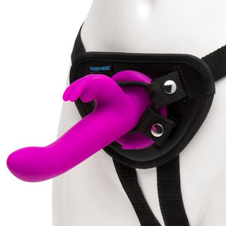 Happy Rabbit Vibrating Strap On Harness Set