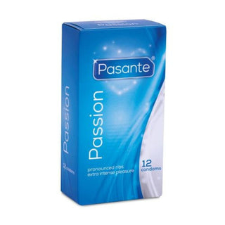 Preservativi Stimolanti Pasante Ribbed Passion