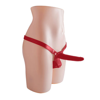 Strap-On Double Enjoyment Red
