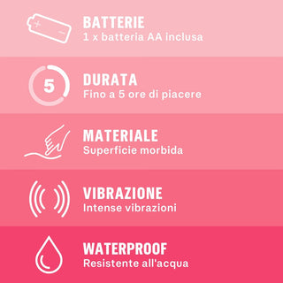 Vibratore Clitoride Delight Minivibrator