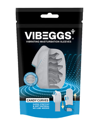 VIBEGGS - Candy Curves - Vibrating Masturbation Sleeve