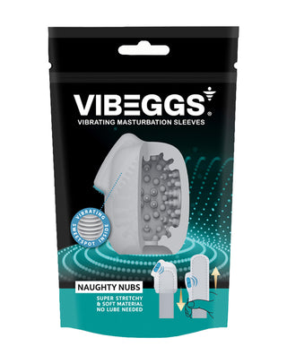 VIBEGGS - Naughty Nubs - Vibrating Masturbation Sleeve