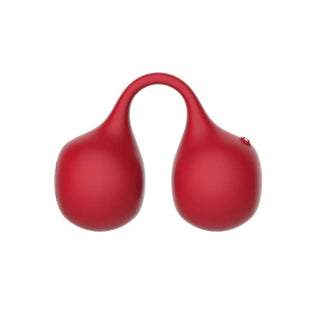 SVibe Snail TWINN Finger Vibrator - Cherry (Red) - NO APP