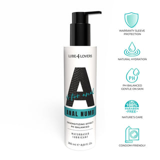 Lubrificante Anale A is for Anal Numb 120 ml