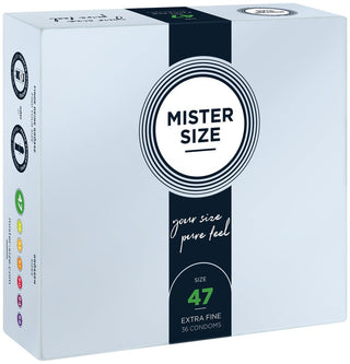 Preservativi Ultra Sottili 47 Mister Size