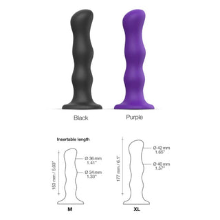 Strap On Me - Dildo Geisha Balls - Purple
