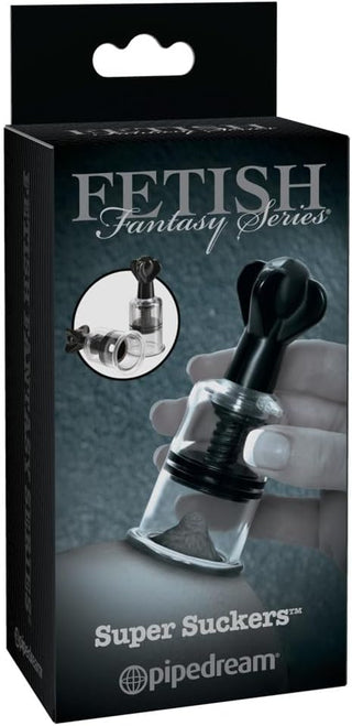 Pipedream - Fetish Fantasy Series Limited Edition - Super Suckers  - Black/Clear