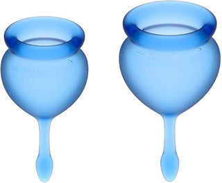 Satisfyer Feel Good Menstrual Cup - Dark Blue