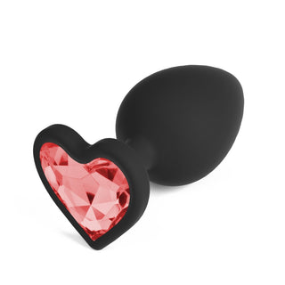 Plug Anale Cuore Ø 3,4 cm