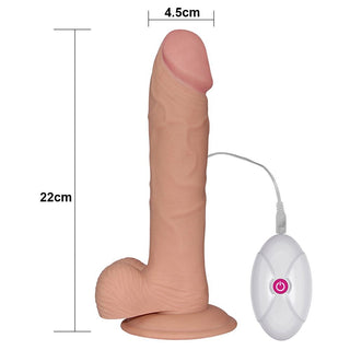 Vibratore Realistico Ultra Vibe Zayn 22 cm