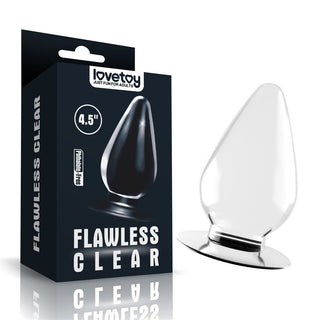 Plug Anale Extreme Flawless Clear Ø 5,5 cm