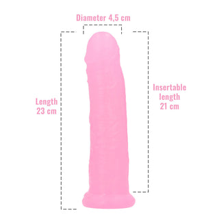 Dildo Realistico Jelly Enea 23 cm