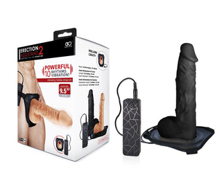 Strap On Vibrante Erection Glow 24 cm