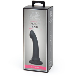 Fifty Shades of Grey Feel it Baby 7 Inch Silicone G-Spot Dildo