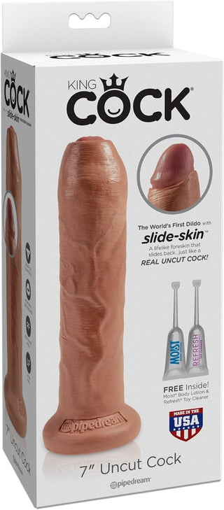 Pipedream - King Cock - 7" Uncut  - Tan