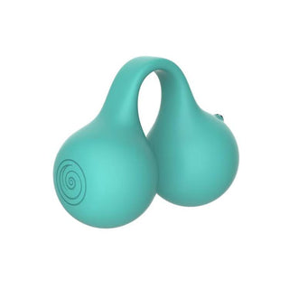 SVibe Snail TWINN Finger Vibrator - Teal (Tiffany) - APP