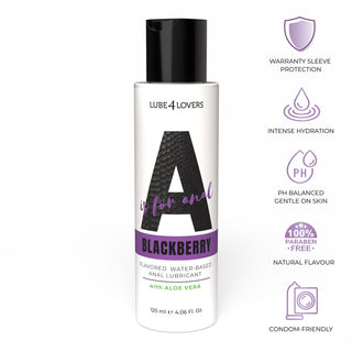 Lubrificante Anale A is for Blackberry 120 ml