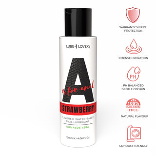 A is for Strawberry 120 ml Lubrificante Anale
