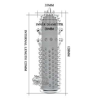 Guaina e Prolunga Pene Sleeve Flail 12,8 cm