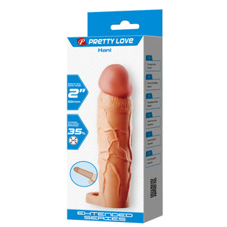 Guaina e Prolunga Pene Hani 18 cm