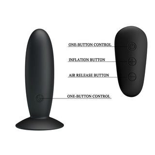 Vibratore Anale Remote Control Raven