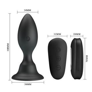 Vibratore Anale Obsidian