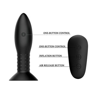 Vibratore Anale Rotation Beads Eclipse
