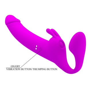 Strap On Vibrante Zanini 28,3 cm