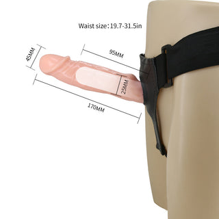 Strap On Jessica Vibrant 17 cm