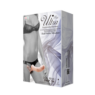 Strap-on Vibrante Ultra Passionate Dual Vibration 17,5 cm