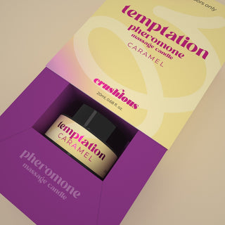 Candela da Massaggio Temptation Caramel
