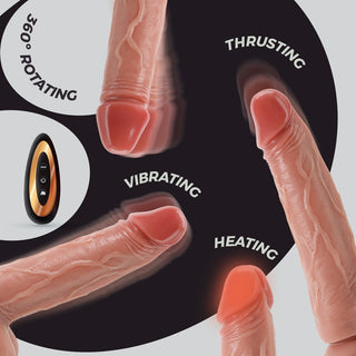 Vibratore Realistico Inviktus 23 cm