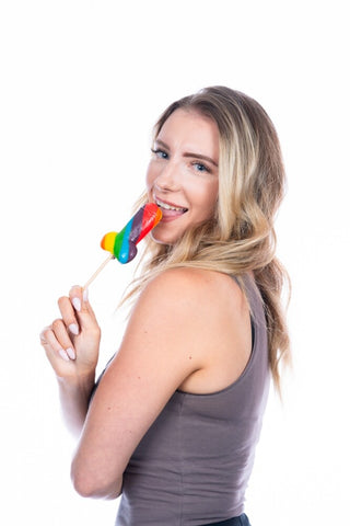 Lecca Lecca Sexy Rainbow Cock Pops