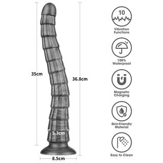 Dildo XXL Vibrax Slider Annihilator