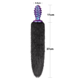 Plug Anale con Coda MystiTail 11 cm