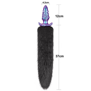 Plug Anale con Coda MystiTail 12 cm