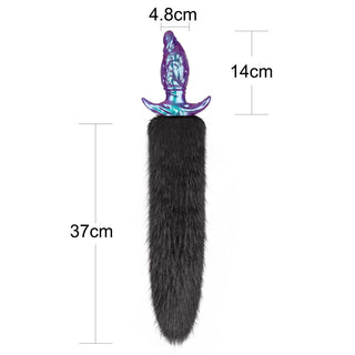Plug Anale con Coda MystiTail 14 cm