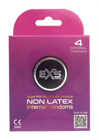 Preservativi Femminili EXS Loop Lace 4 pz