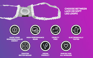 Preservativi Femminili EXS Loop Lace 4 pz