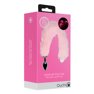 Plug Anale con coda Light-up Fox Tail