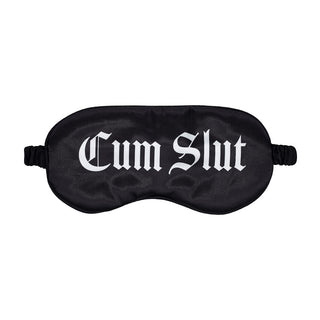 Maschera Sexy Cum Slut  Printed
