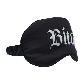 Maschera Sexy Bitch-Printed Satin