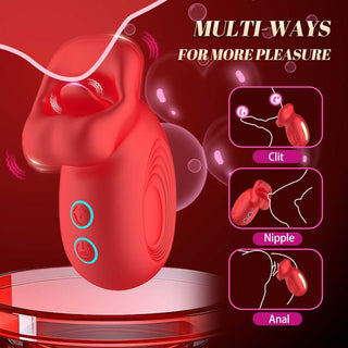 Vibratore Clitoride Cutie Biting Mouth